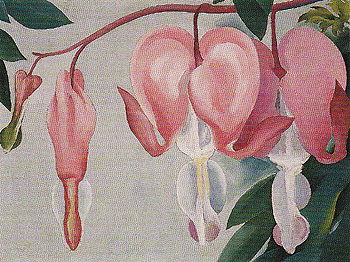 Bleeding Heart 1 1938 - Georgia O'Keeffe reproduction oil painting