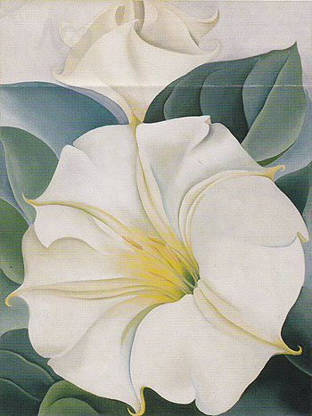 Jimson Weed 3 1931 - Georgia O'Keeffe reproduction oil painting