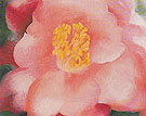 Pink Camellia 1945 - Georgia O'Keeffe reproduction oil painting