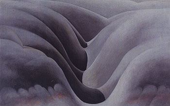 The Black Place 3 1945 - Georgia O'Keeffe reproduction oil painting