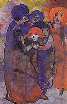Group with Children - Emile Nolde