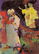 Two Couples in a Park - Emile Nolde