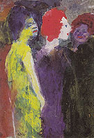 The Redhead - Emile Nolde