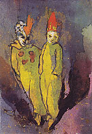 Costumed Couple - Emile Nolde reproduction oil painting