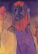 Red bearded Treeman - Emile Nolde