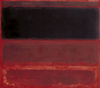 Four Darks in Red 1958 - Mark Rothko reproduction oil painting