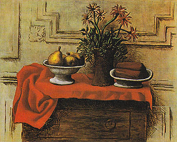 Still Life on a Chest of Drawers 1919 - Pablo Picasso reproduction oil painting