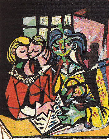 Two Figures 1934 - Pablo Picasso reproduction oil painting