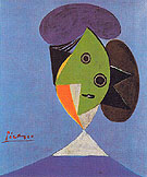Bust of a Woman 1935 - Pablo Picasso reproduction oil painting