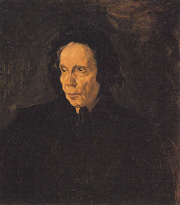 Portrait of Aunt Pepa 1896 - Pablo Picasso reproduction oil painting