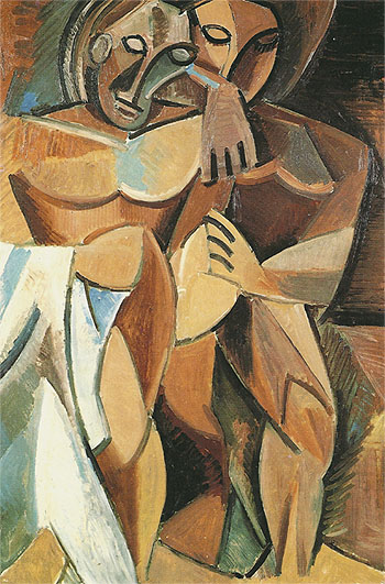 Friendship 1907 - Pablo Picasso reproduction oil painting