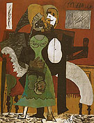 The Lovers 1919 - Pablo Picasso reproduction oil painting