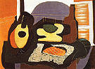 Still Life with a Cake 1924 - Pablo Picasso