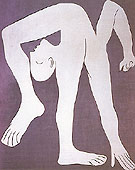 The Acrobat 1930 - Pablo Picasso reproduction oil painting