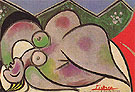 Reclining Nude A 1932 - Pablo Picasso reproduction oil painting