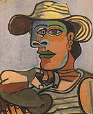 The Sailor 1938 - Pablo Picasso reproduction oil painting