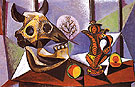 Still Life with Bulls Head 1939 - Pablo Picasso