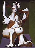 Nude Dressing Her Hair 1940 - Pablo Picasso