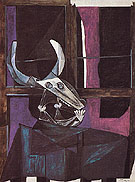 Still Life with Steers Skull 1942 - Pablo Picasso