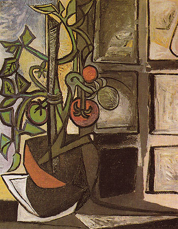 Tomato Plant 1944 - Pablo Picasso reproduction oil painting