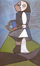 Child with Flower 1945 - Pablo Picasso reproduction oil painting