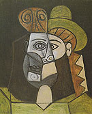 Head of a Woman 1947 - Pablo Picasso reproduction oil painting