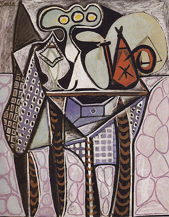 Still Life on a Table 1947 - Pablo Picasso reproduction oil painting