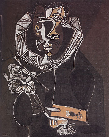 Portrait of a Painter 1950 - Pablo Picasso reproduction oil painting