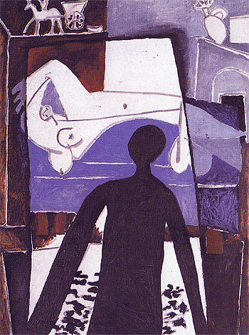 The Shadow 1953 - Pablo Picasso reproduction oil painting