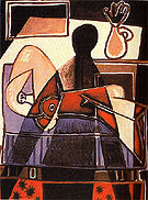 The Shadow on the Woman 1953 - Pablo Picasso reproduction oil painting