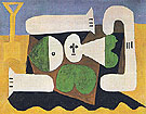 Bather with Sand Shovel 1960 - Pablo Picasso reproduction oil painting