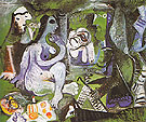 Le Dejeuner sur l'Herbe 1961 - Pablo Picasso