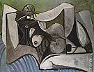 Reclining Nude 1960 - Pablo Picasso reproduction oil painting