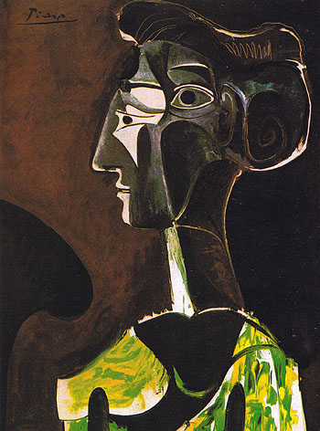 Great Profile 1963 - Pablo Picasso reproduction oil painting