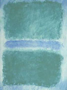 Green Divided by Blue - Mark Rothko