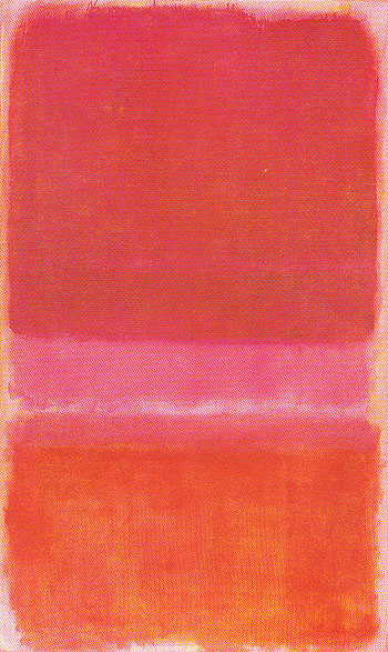 Untitled Red 1956 - Mark Rothko reproduction oil painting