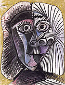 Head 1972 - Pablo Picasso reproduction oil painting