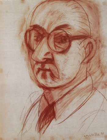 Self Portrait 1941 - Henri Matisse reproduction oil painting