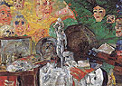 Still Life in the Studio 1889 - James Ensor reproduction oil painting