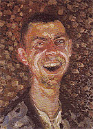 Self portrait Laughing 1908 - Richard Gerstl reproduction oil painting