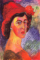 Self Portrait c1910 - Marianne von Werekfin