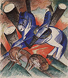 Saint Julien Lhospitalier 1913 - Franz Marc