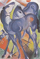 Blue Foals 1913 - Franz Marc