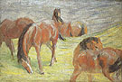 Grazing Horses I 1910 - Franz Marc