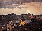 Kissing the Moon 1904 - Winslow Homer