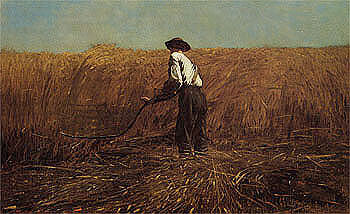 The Veteran in a New Field 1865 - Winslow Homer reproduction oil painting