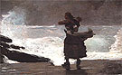 The Gale 1893 - Winslow Homer reproduction oil painting