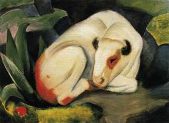 The Bull 1911 - Franz Marc reproduction oil painting