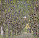 Avenue in Schloss Kammer Park 1912 - Gustav Klimt reproduction oil painting