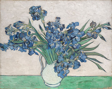 Irises 1890 2 - Vincent van Gogh reproduction oil painting